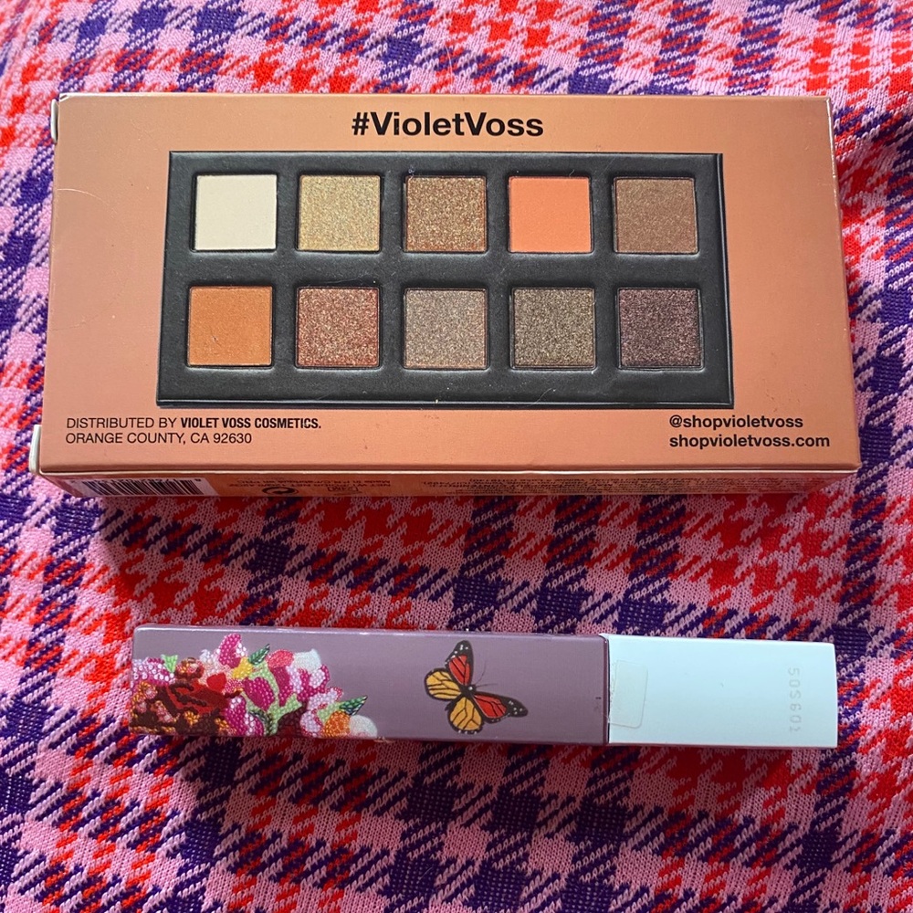 NWT Violet Voss palette & Maybelline lipstick